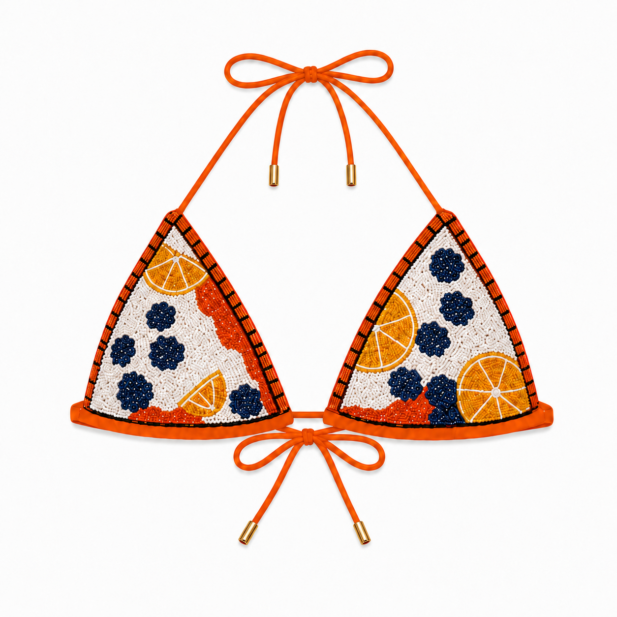 Bodrum Edition – Mandarin Beaded Triangle Bikini
